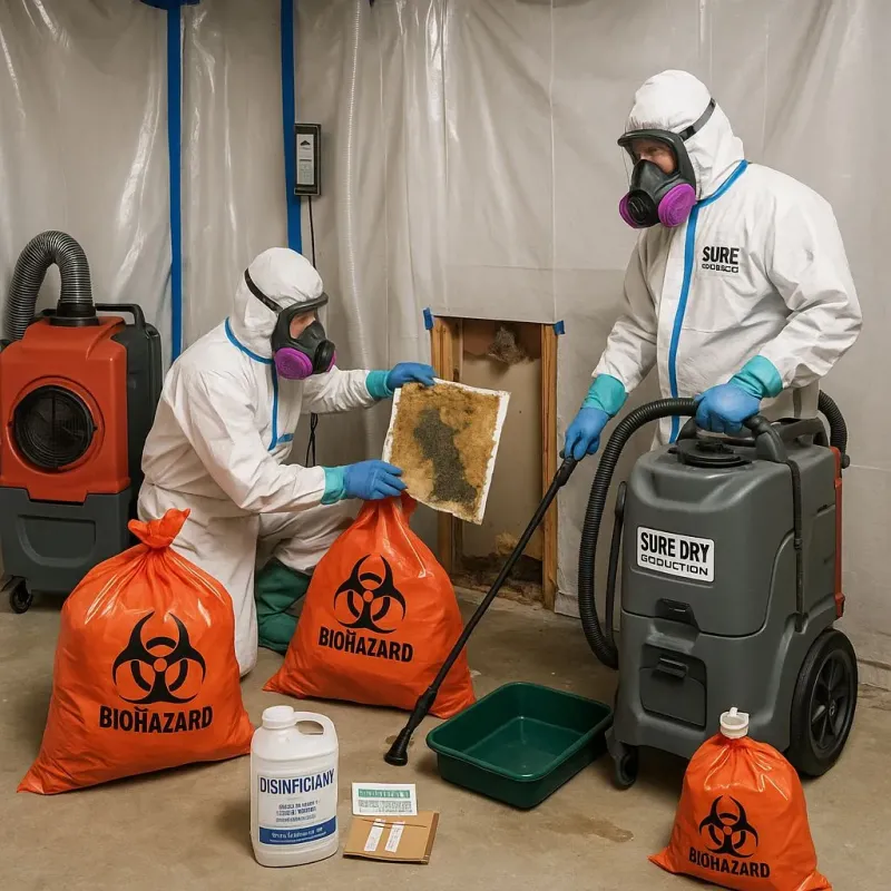 Contaminated Water Handling Protocols process in Winchester, MA