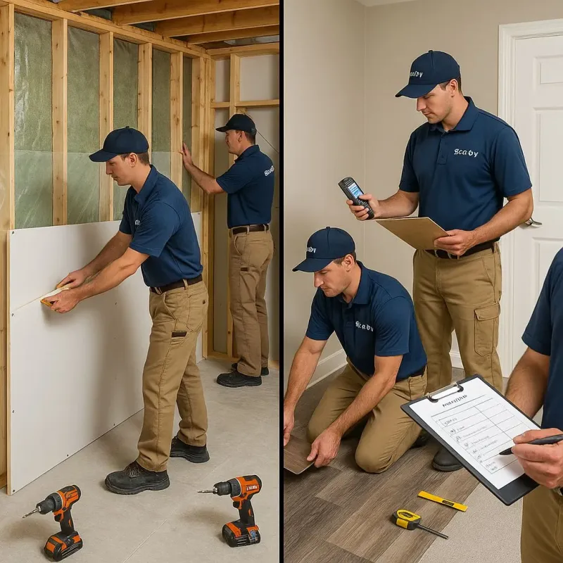 Repairs and Reconstruction process in Winchester, MA